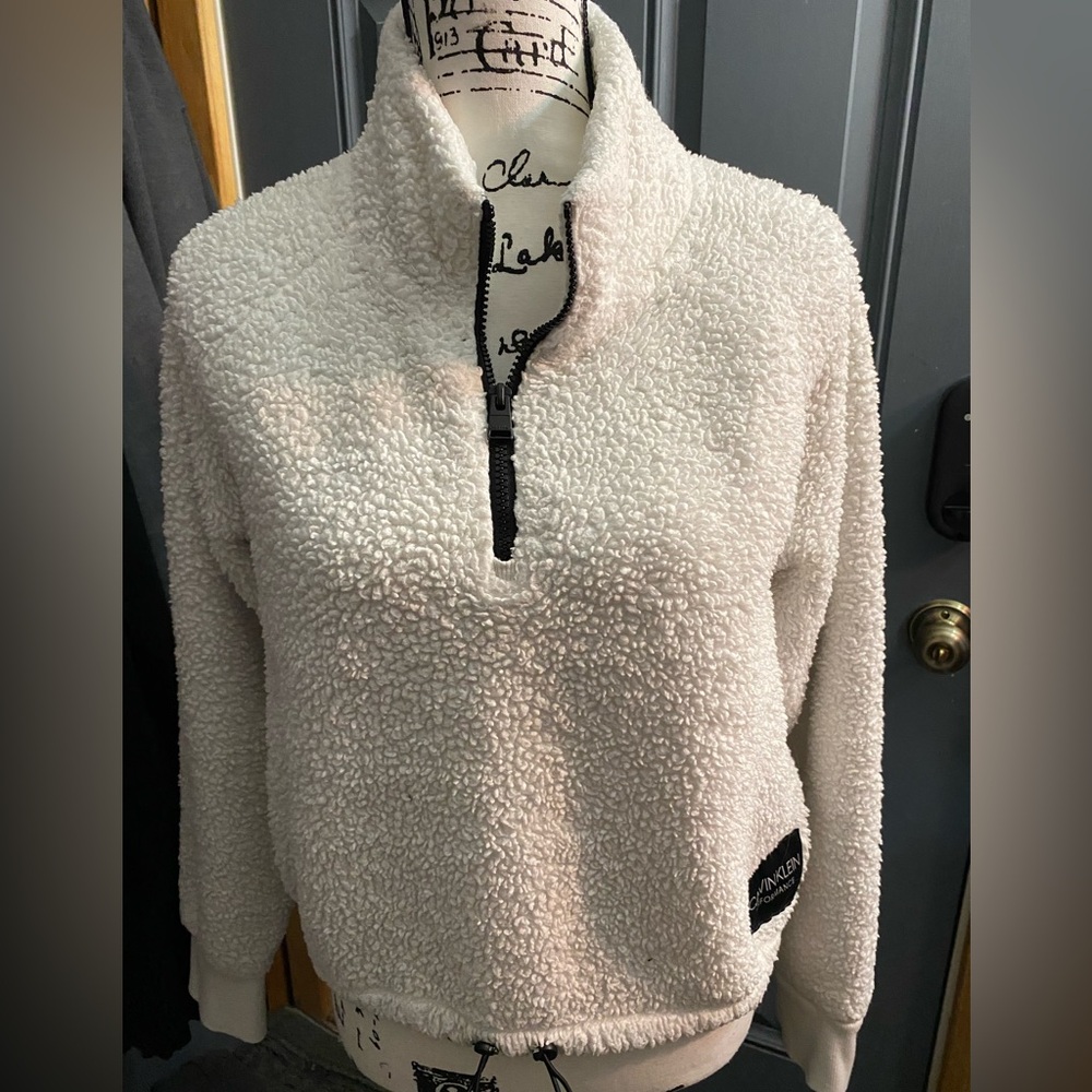 Calvin Klein midriff hoodie woman’s size medium